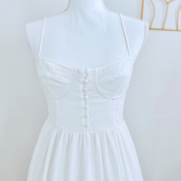 Astr the Label Ferreira Dress in White (Size Small) - Picture 6 of 6